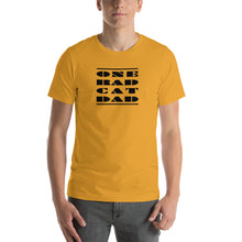 Load image into Gallery viewer, ONE RAD CAT DAD | Short-Sleeve Unisex T-Shirt