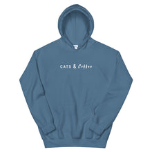 Load image into Gallery viewer, Cats & Coffee | Unisex Hoodie
