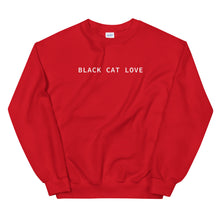 Load image into Gallery viewer, BLACK CAT LOVE | Unisex Sweatshirt