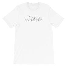 Load image into Gallery viewer, Chicago Black Cat Skyline | Short-Sleeve Unisex T-Shirt