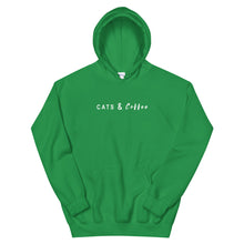Load image into Gallery viewer, Cats & Coffee | Unisex Hoodie