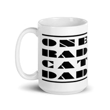 Load image into Gallery viewer, ONE RAD CAT DAD Coffee Mug | 11oz or 15oz