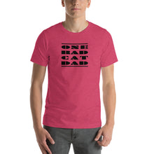 Load image into Gallery viewer, ONE RAD CAT DAD | Short-Sleeve Unisex T-Shirt