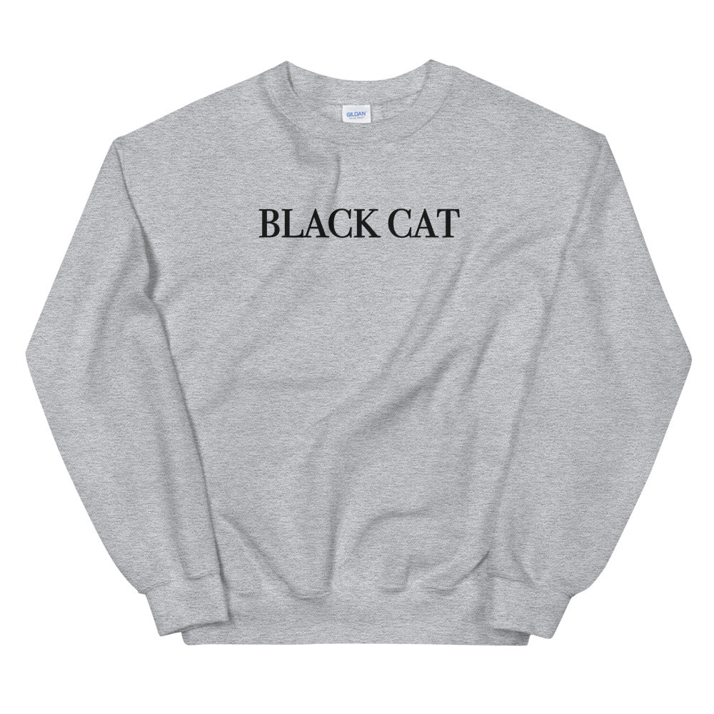 BLACK CAT | Unisex Light Sweatshirt
